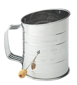 Mrs. Anderson’s  Flour Sifter, Stainless Steel, 1-Cup