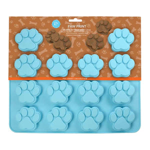 PAW PRINT PET TREAT SILICONE MOLD