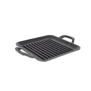 Chef Collection 11 Inch Cast Iron Square Grill Pan