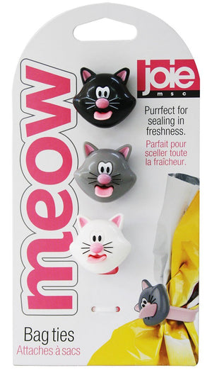 Joie Meow Bag Ties set/3